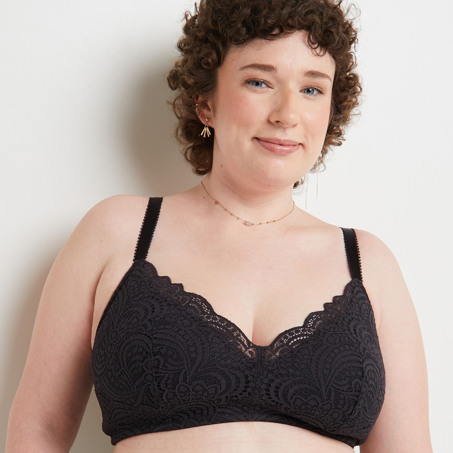 DENTELLE SOUTIEN-GORGE AMPLIFORME POSTOP NOIR