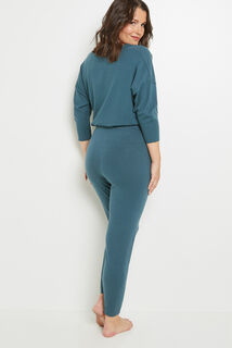 ALIX LEGGING MAILLE BLEU