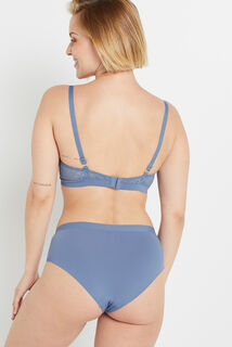 ALMA SHORTY DENTELLE BLEU