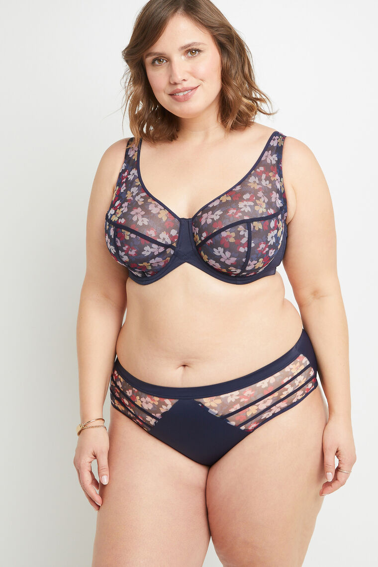 SHORTY TULLE MULTICO BLEU