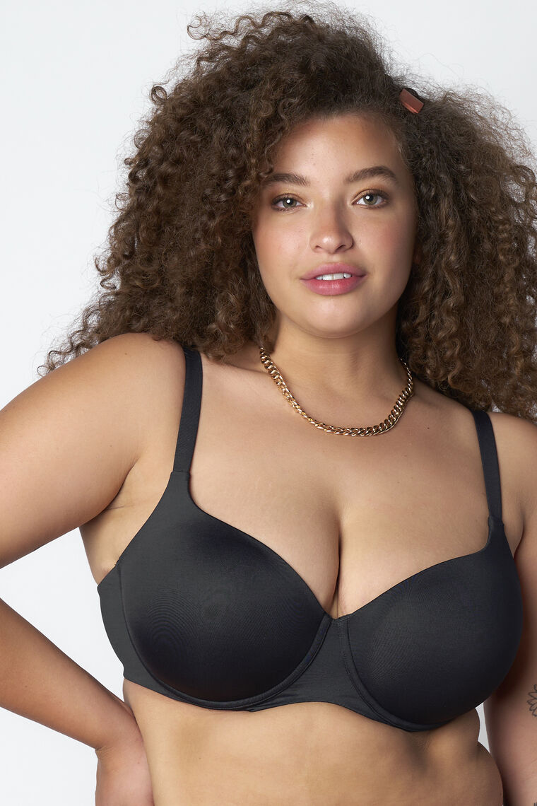 Soutien-gorge coques armatures NOIR