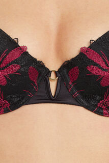 BETTY SOUTIEN-GORGE AMPLIFORME CORBEILLE MULTICO NOIR