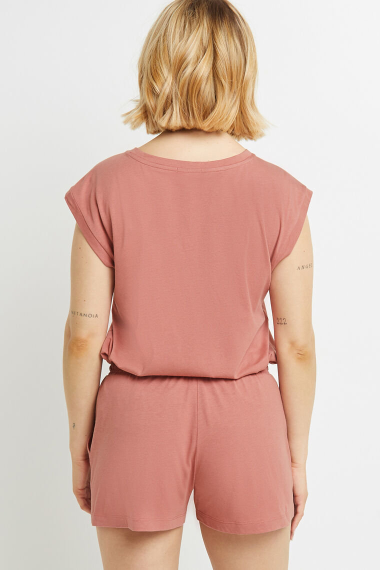 SHORT COTON ROSE