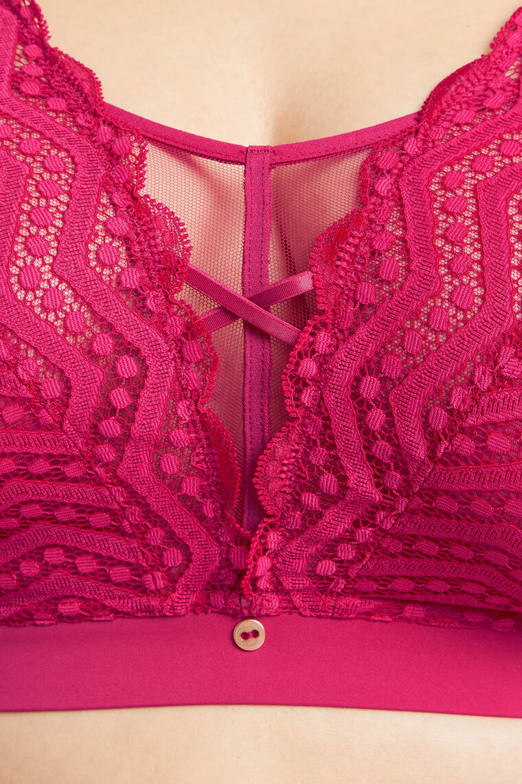 SOUTIEN-GORGE GRANDS BONNETS FUCHSIA