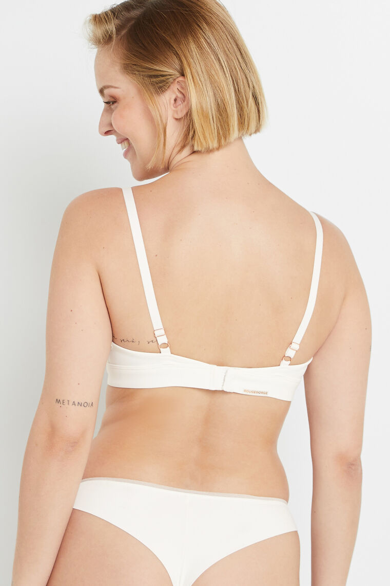 SOUTIEN-GORGE SANS ARMATURES ECRU