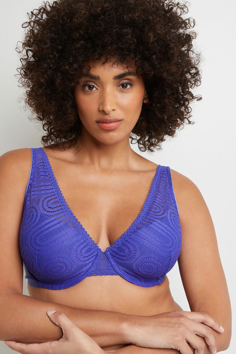 SOUTIEN-GORGE AMPLIFORME VIOLET