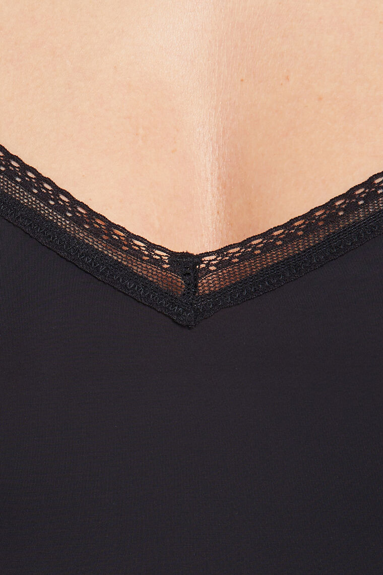 FOND DE ROBE MICROFIBRE RECYCL NOIR