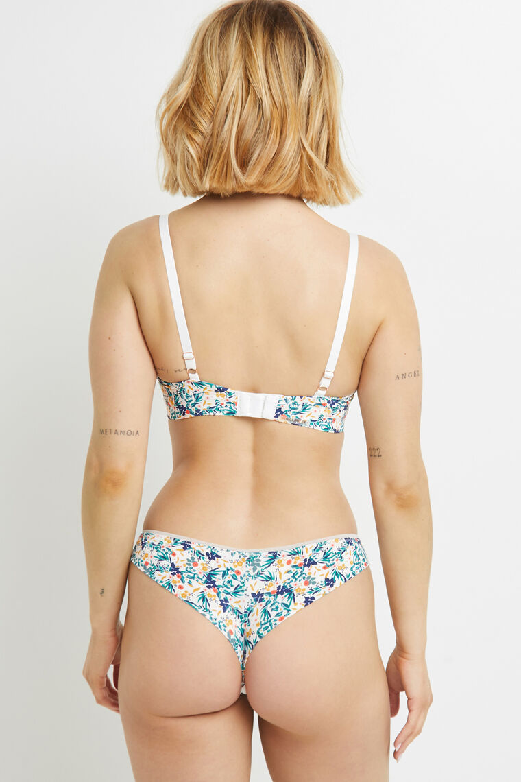 TANGA BLANC/VERT