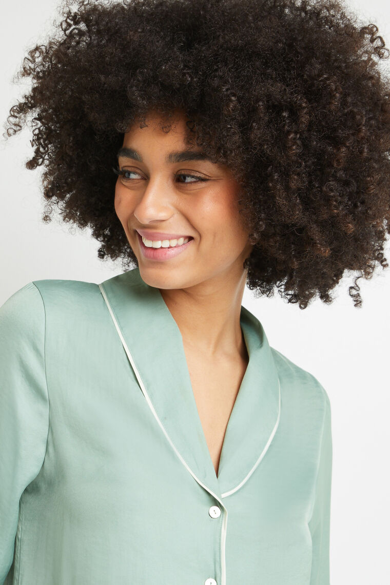 CHEMISE MANCHES LONGUES Vert clair