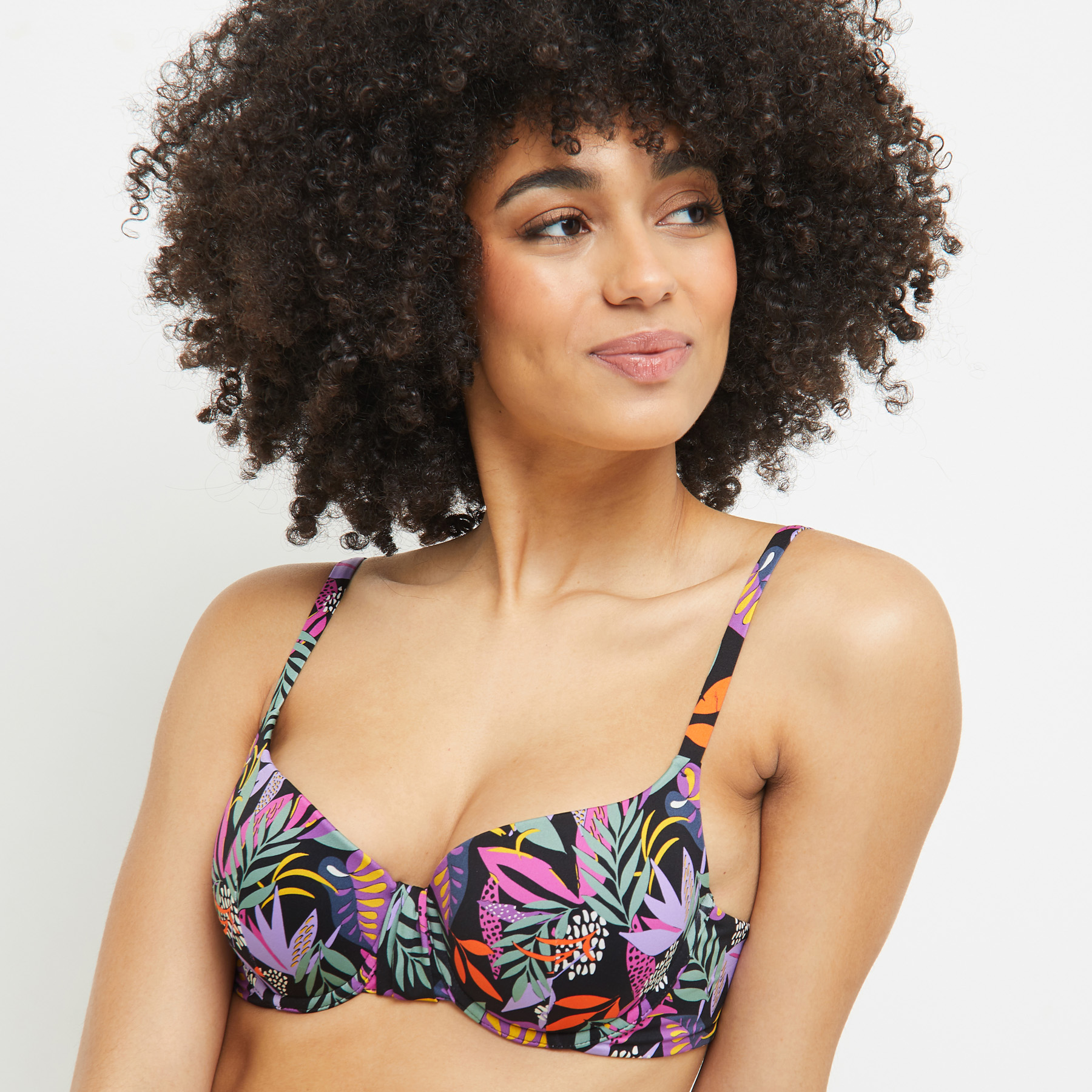 LAVANDE MAILLOT DE BAIN AMPLI DRY MAX NOIR