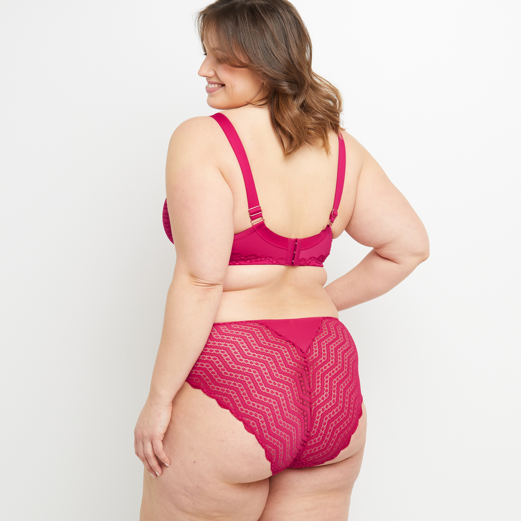 BEATRICE CULOTTE DENTELLE FUCHSIA