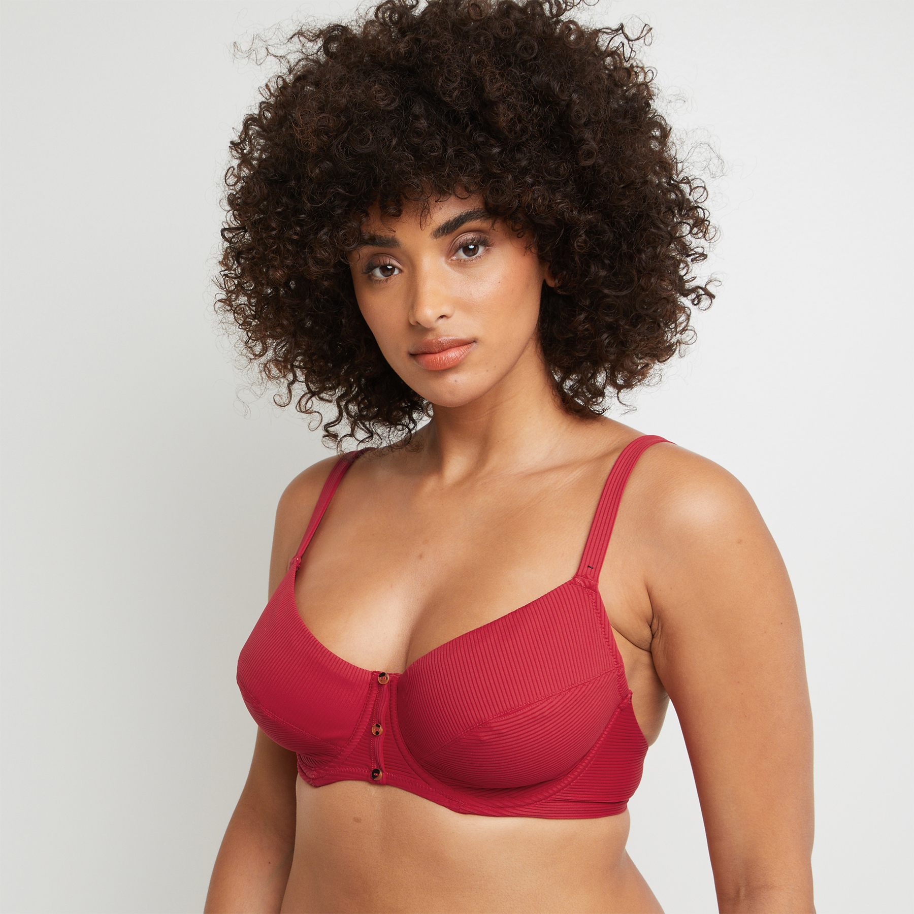 LOTUS MAILLOT DE BAIN EMBOITANT ROUGE