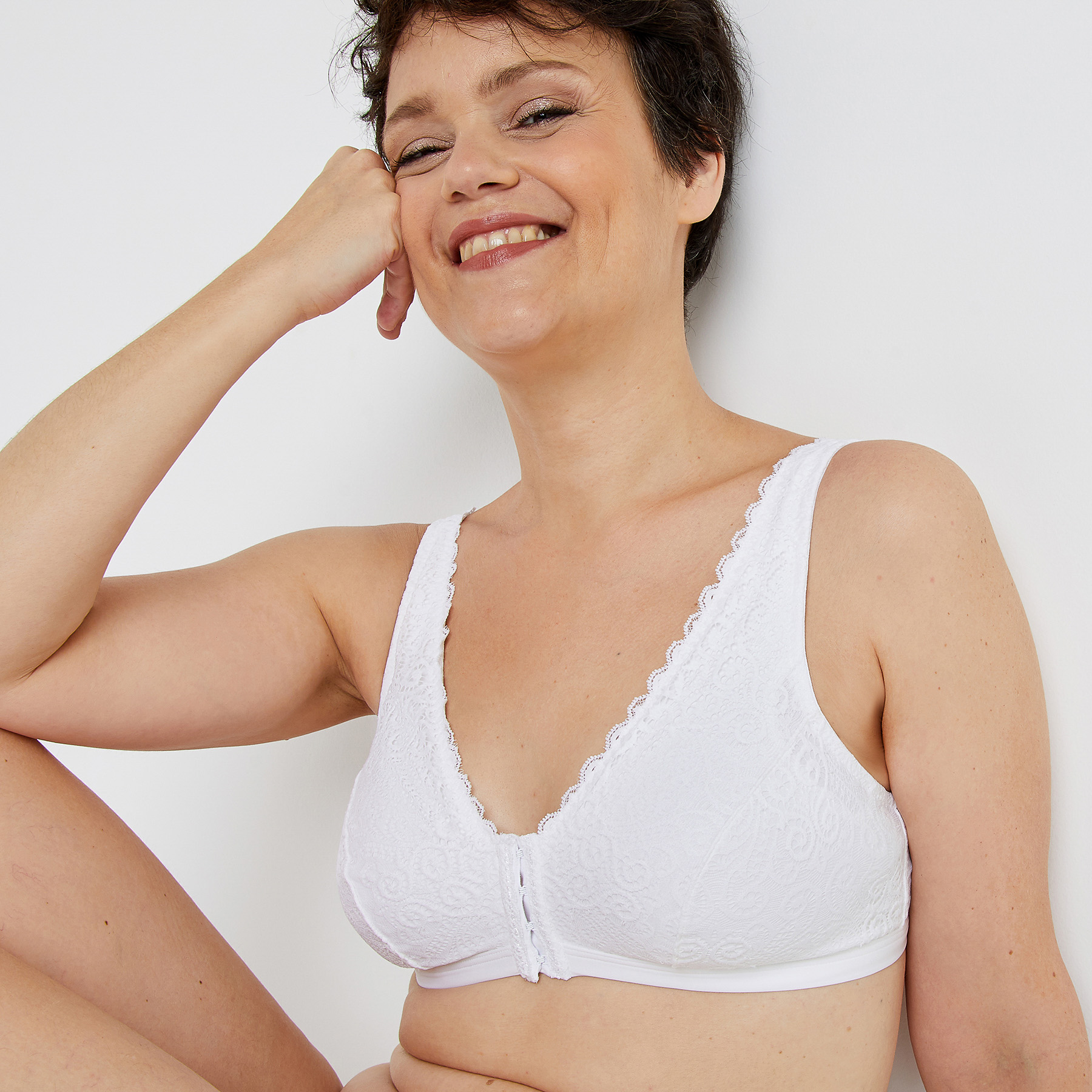 ISALIS BRASSIERE POST OPERATOIRE BLANC