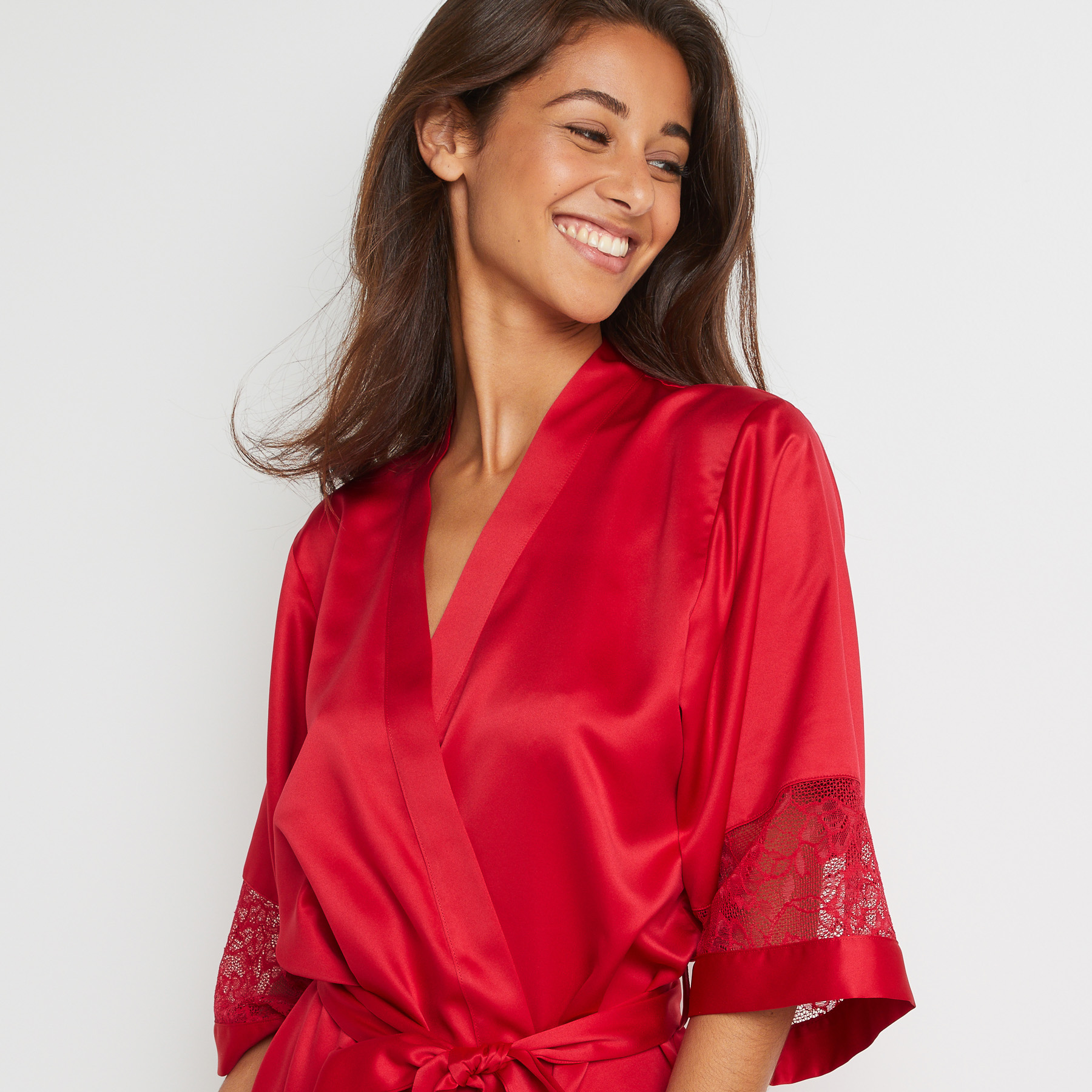TRINITY KIMONO ROUGE