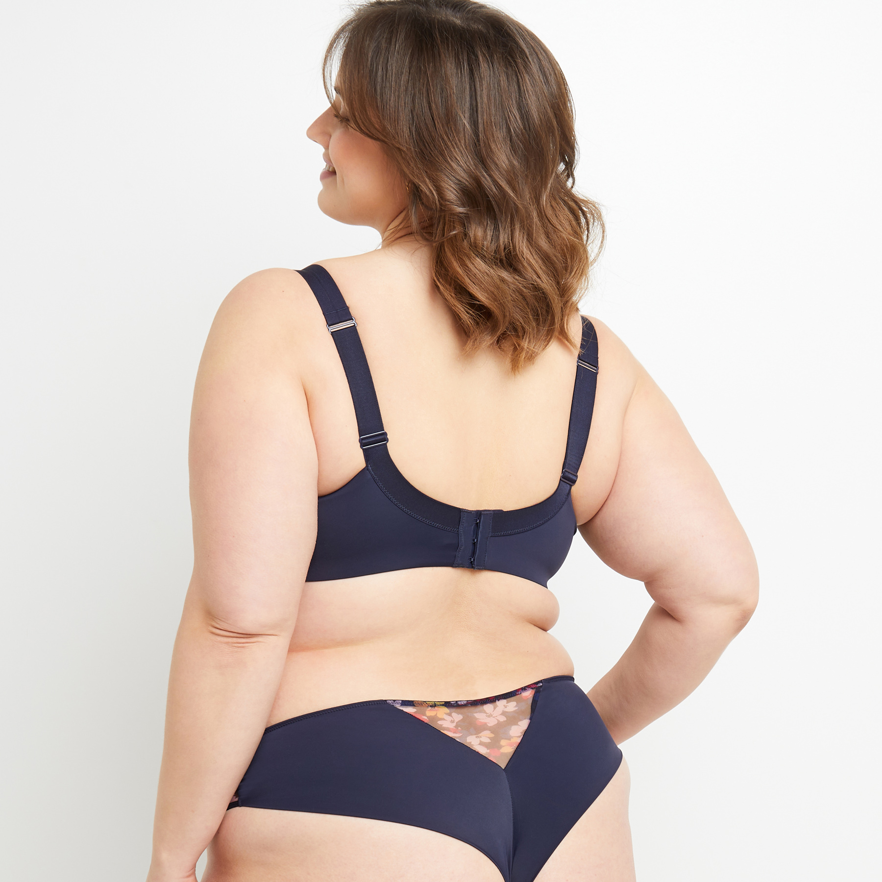 SOUTIEN-GORGE GRANDS BONNETS MULTICO BLEU