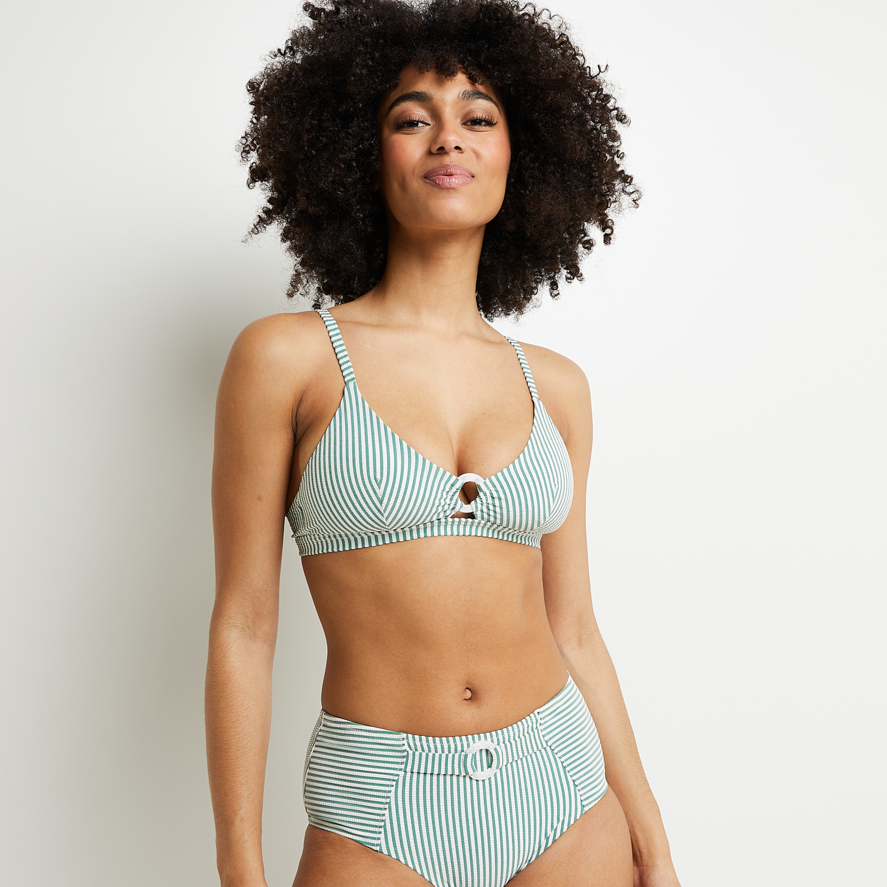 MAILLOT DE BAIN TRIANGLE VERT