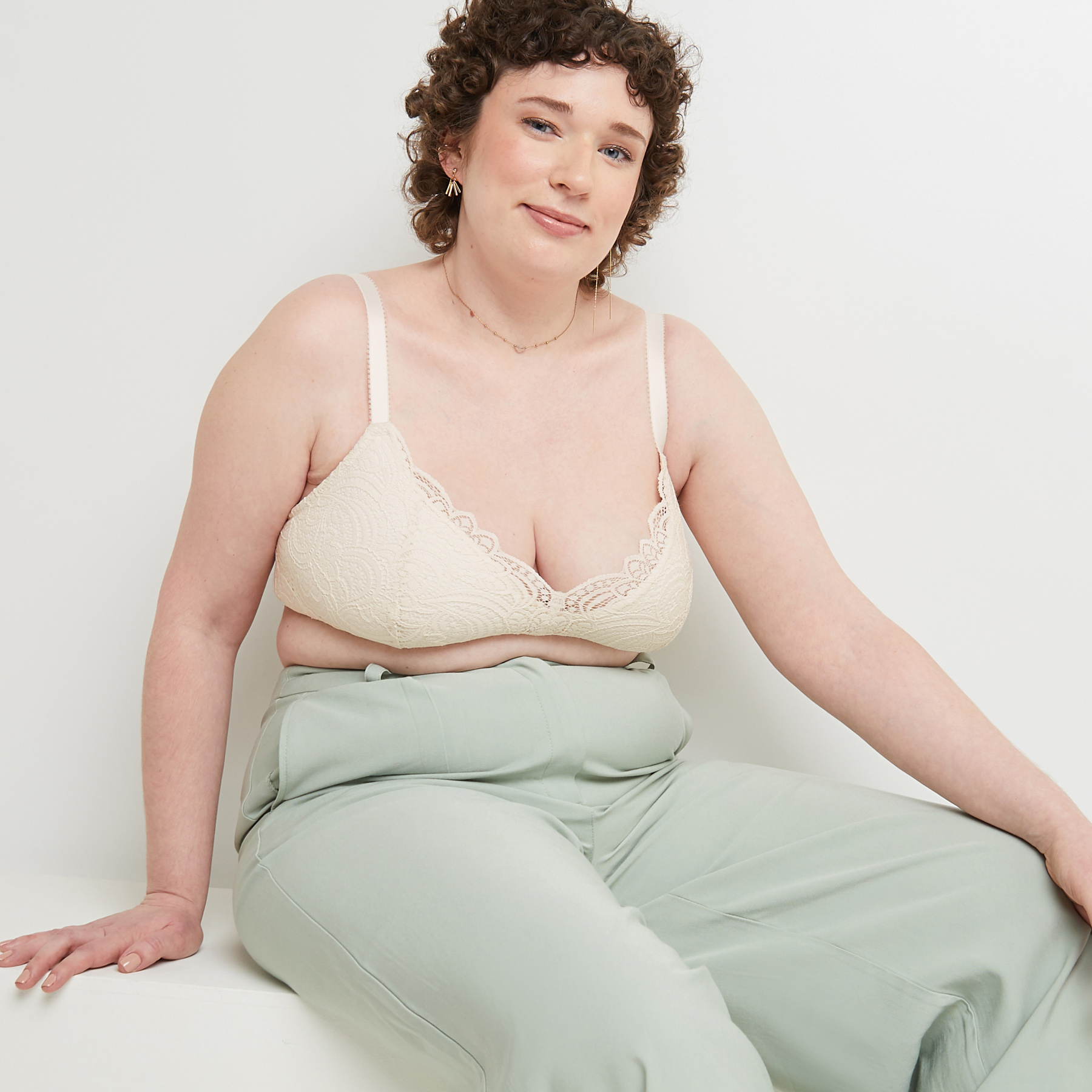 DENTELLE SOUTIEN-GORGE AMPLIFORME POSTOP ECRU
