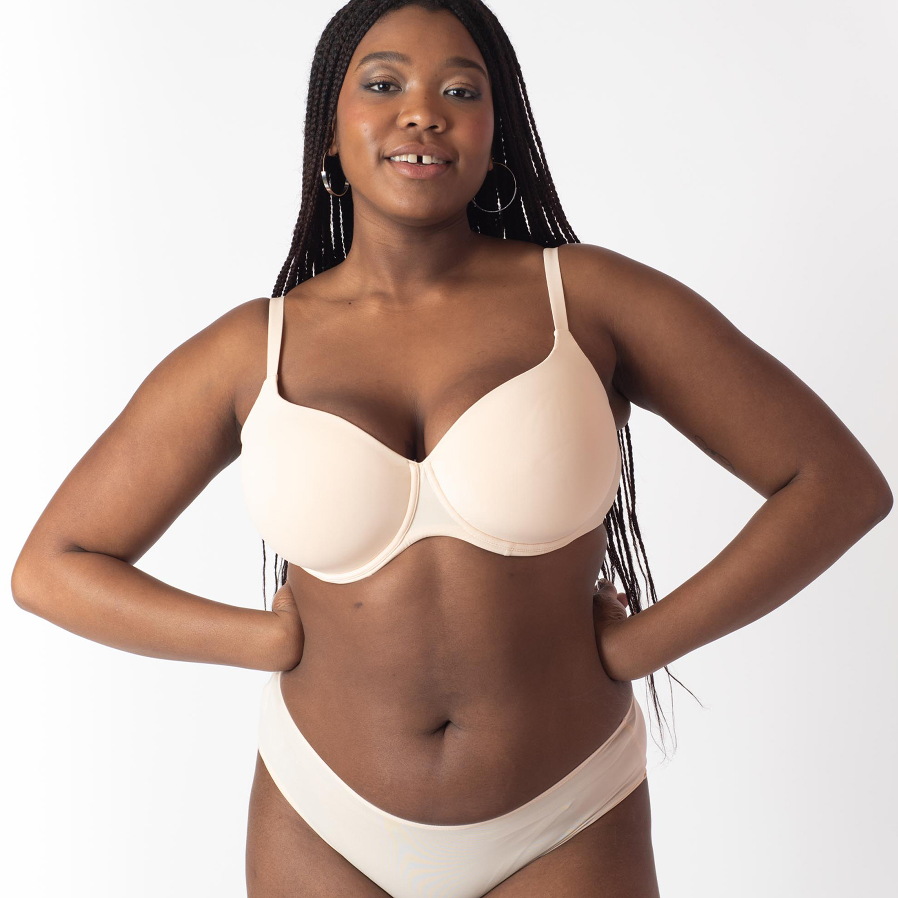 OLIVIA Soutien-gorge coques armatures SABLE