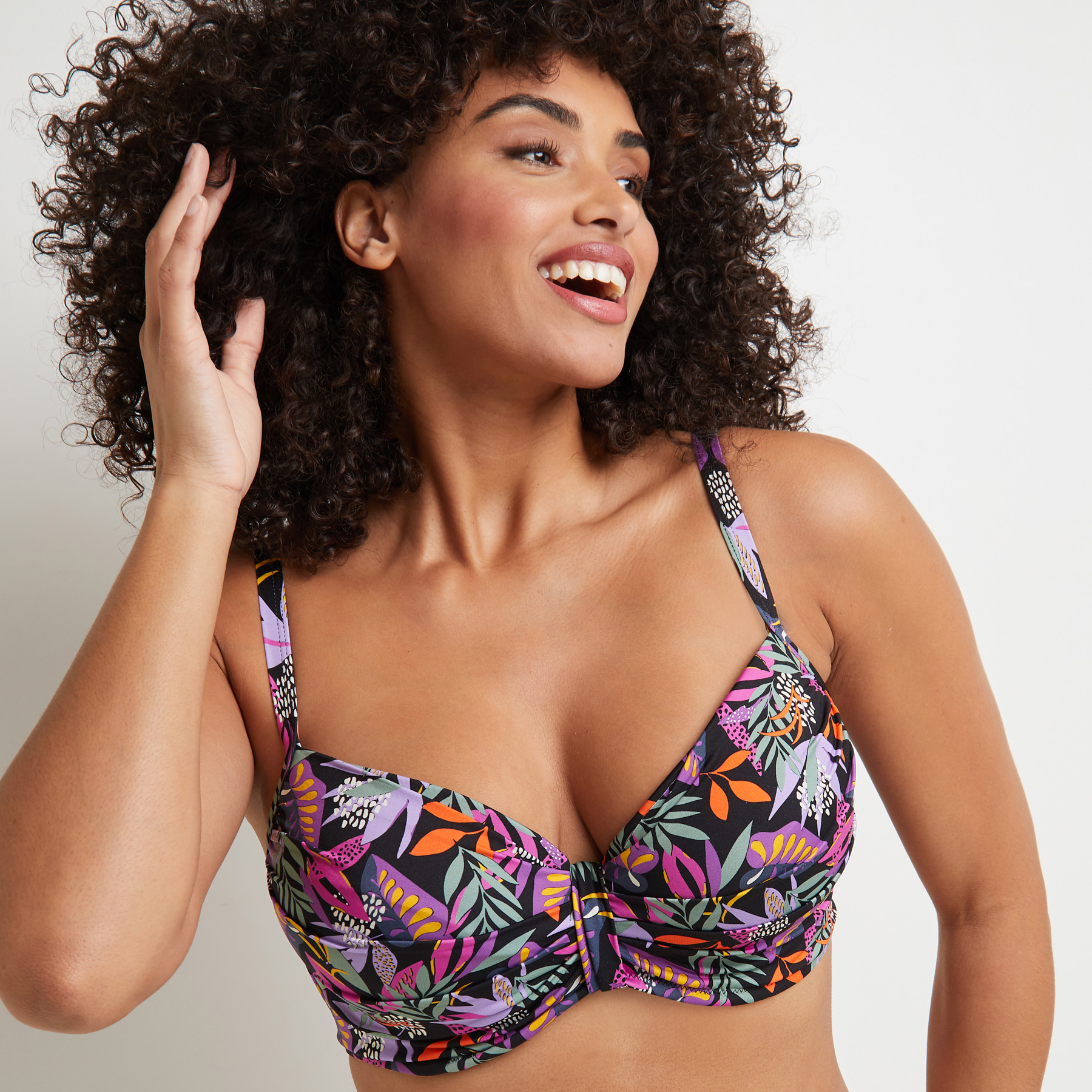 LAVANDE MAILLOT DE BAIN AMPLIFORME NOIR