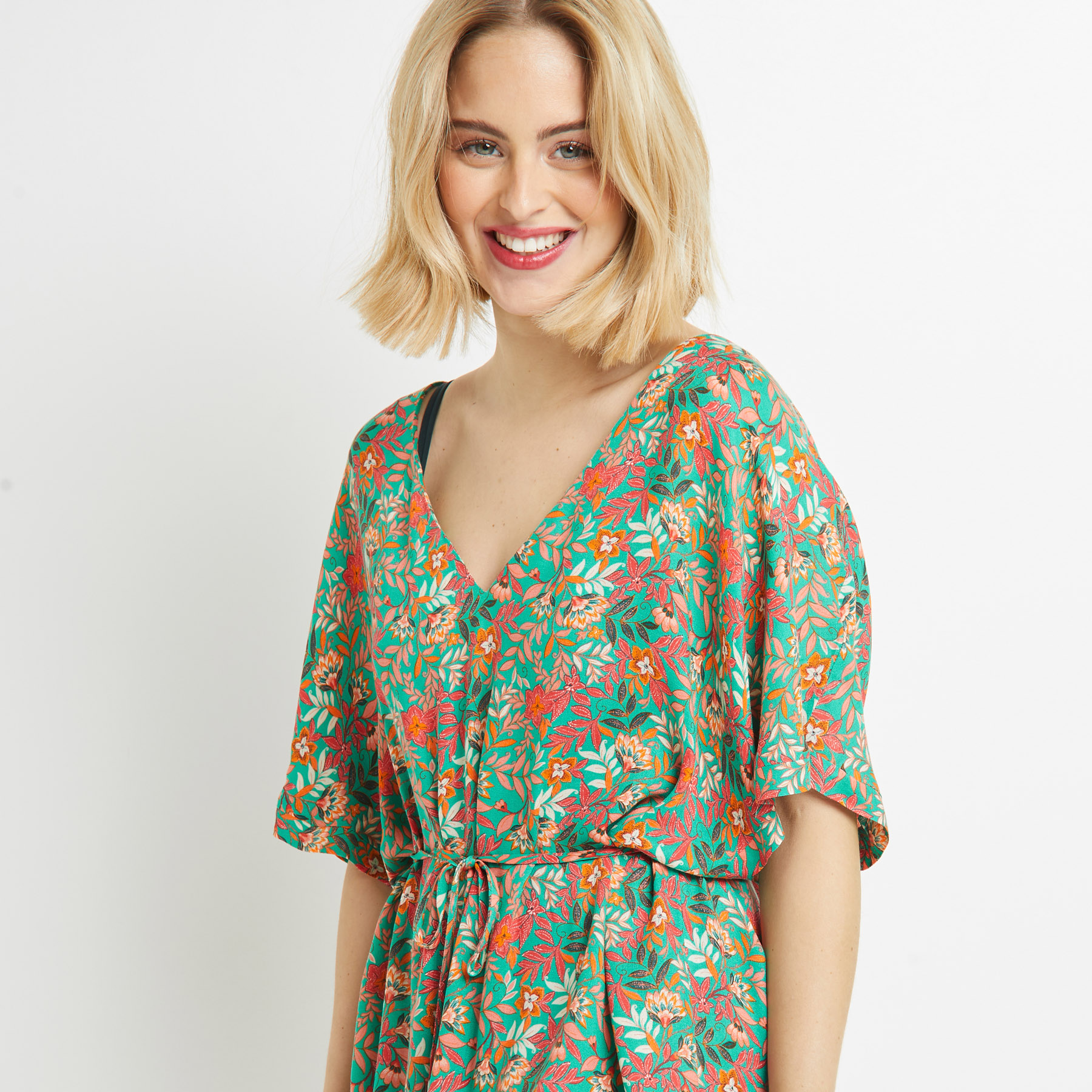 TUNIQUE BEACHWEAR VERT