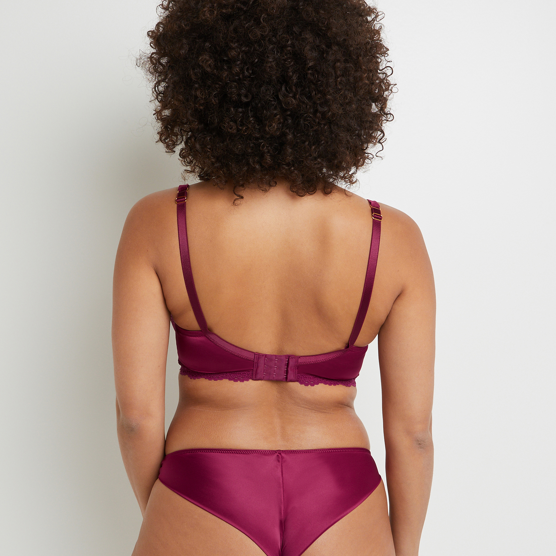 BALI SOUTIEN-GORGE AMPLIFORME EMBOITANT BORDEAUX