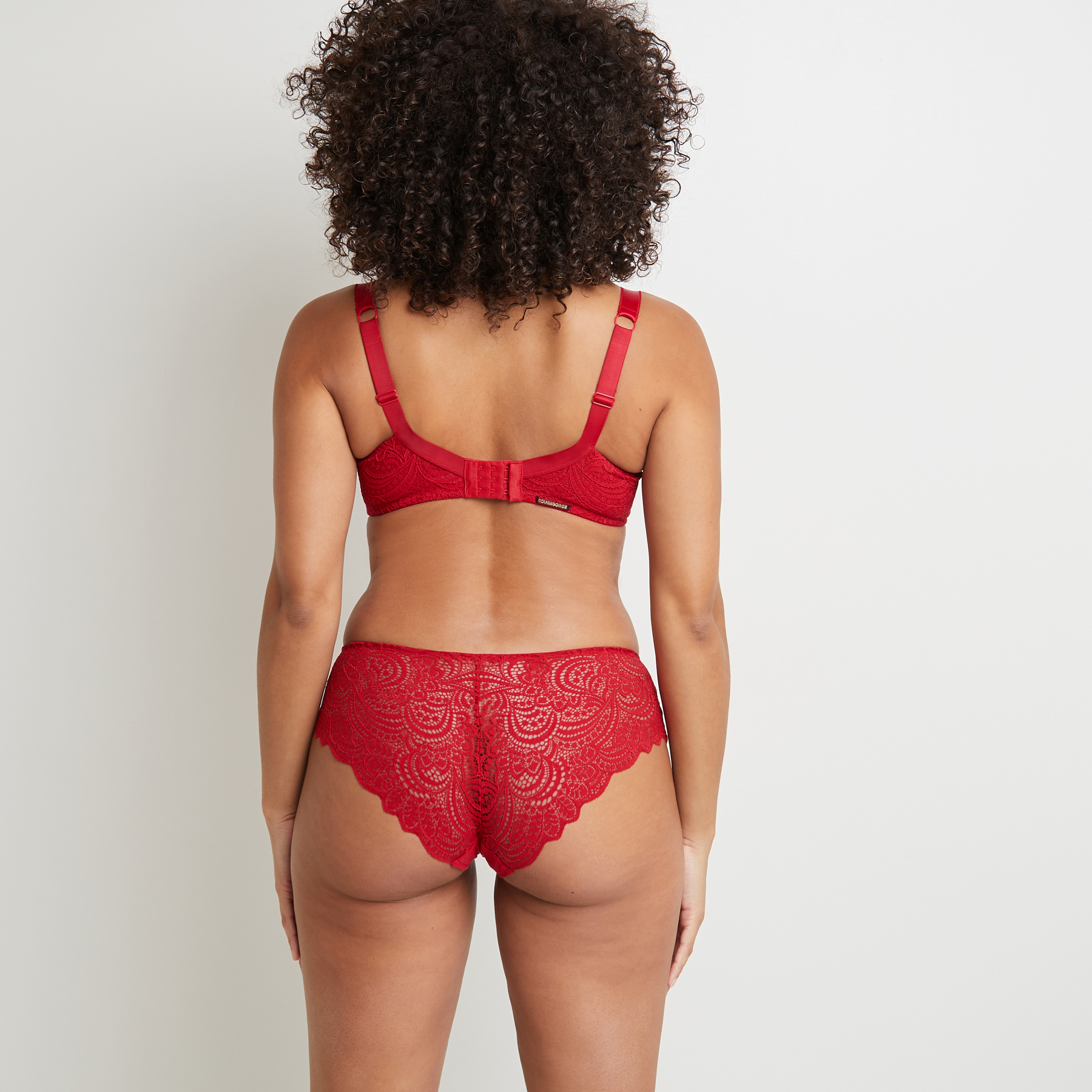 DENTELLE CULOTTE DENTELLE ROUGE