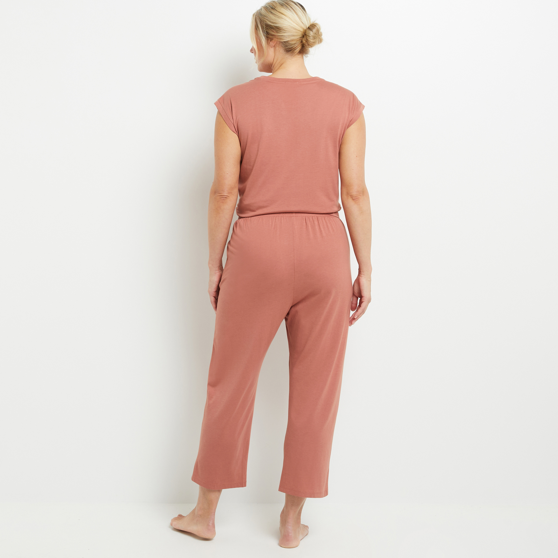 BAMBI PANTACOURT COTON ROSE