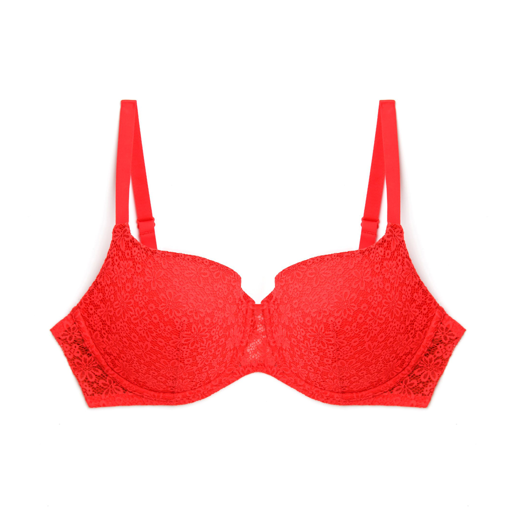 Soutien-gorge coques armatures ROUGE