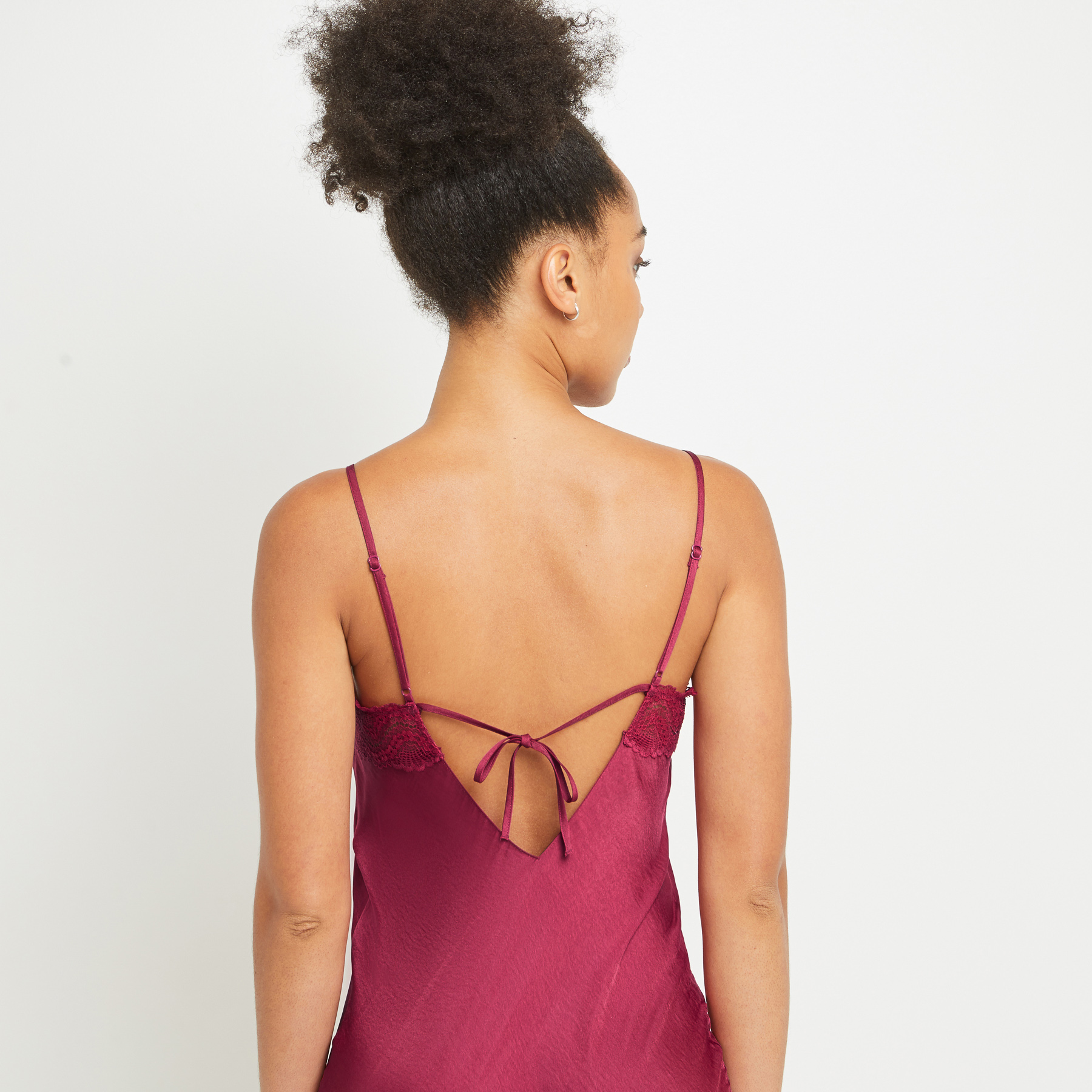 BESSIE NUISETTE SATIN PRUNE