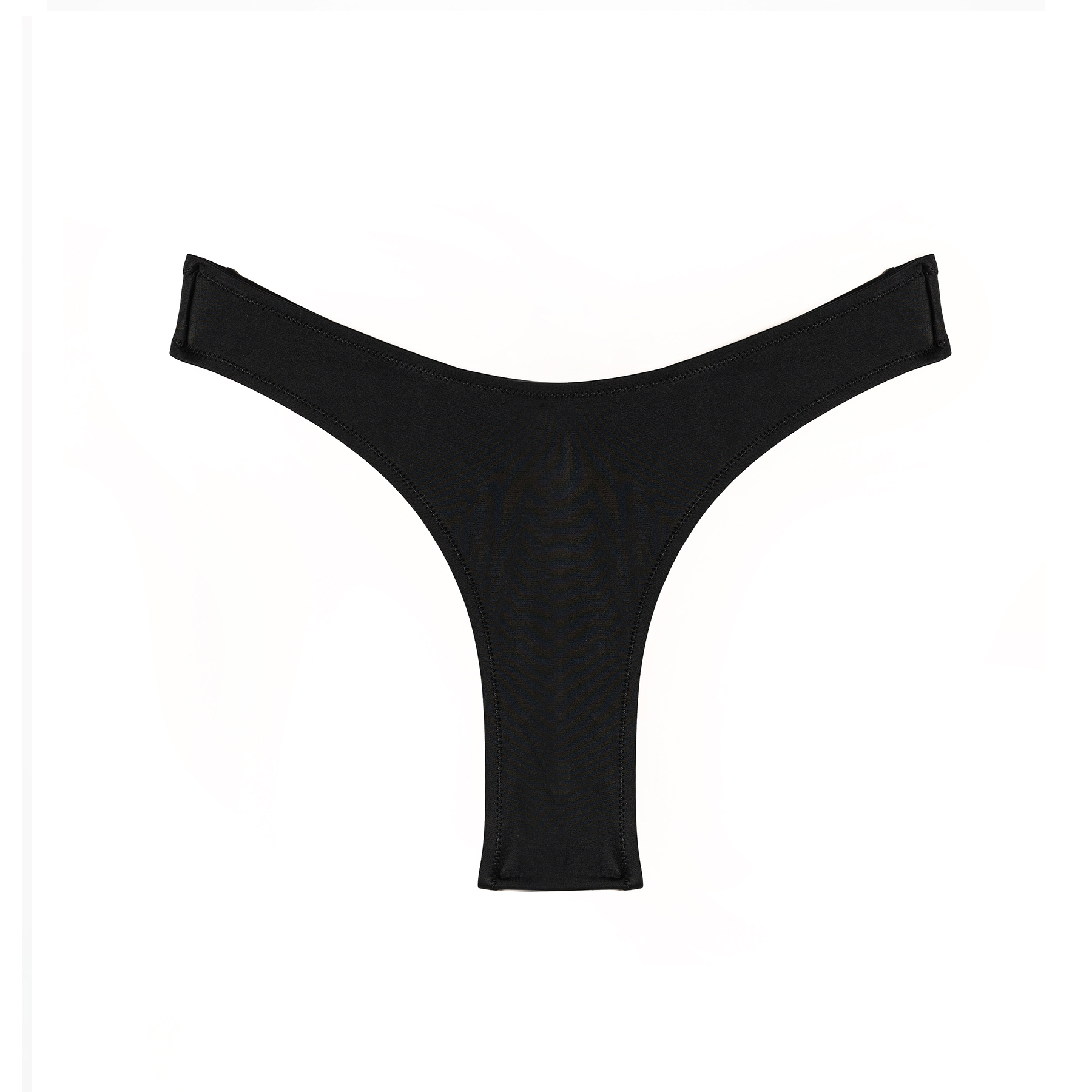 BECKY MAILLOT DE BAIN CULOTTE ECHANCREE NOIR