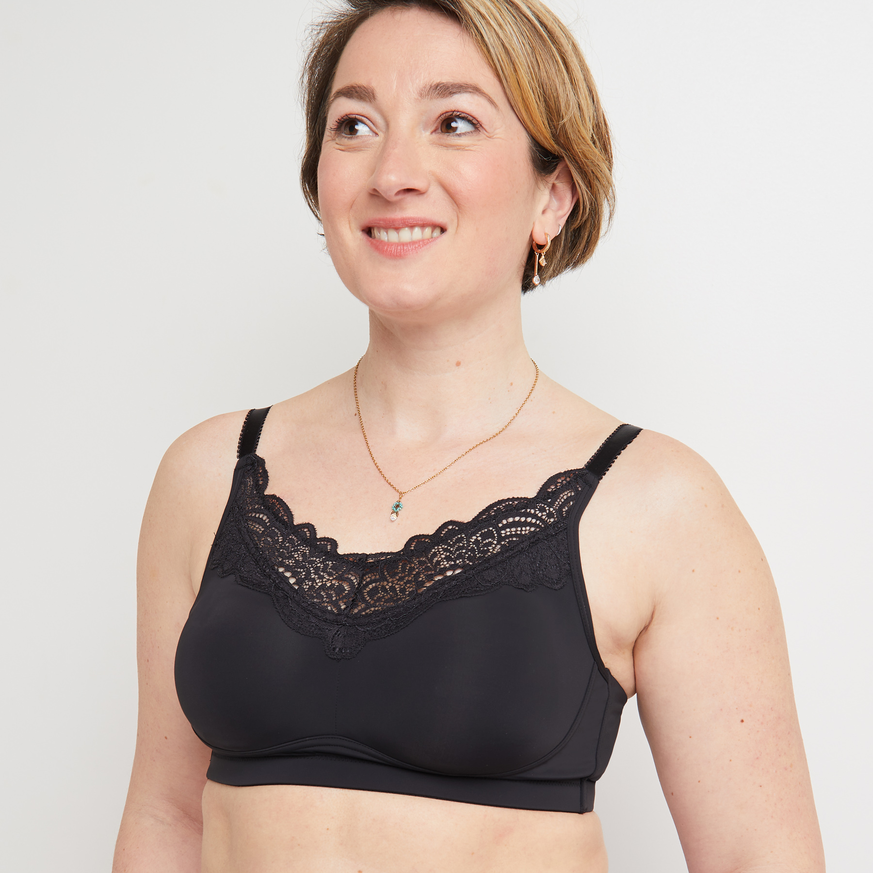 DENTELLE POST OP BRASSIERE NOIR