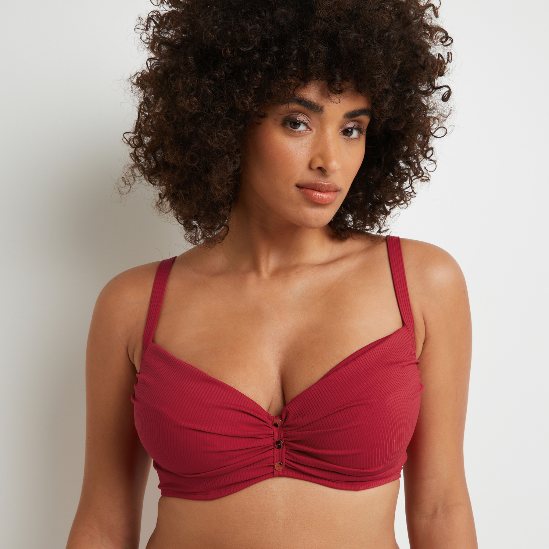 LOTUS MAILLOT DE BAIN AMPLIFORME ROUGE