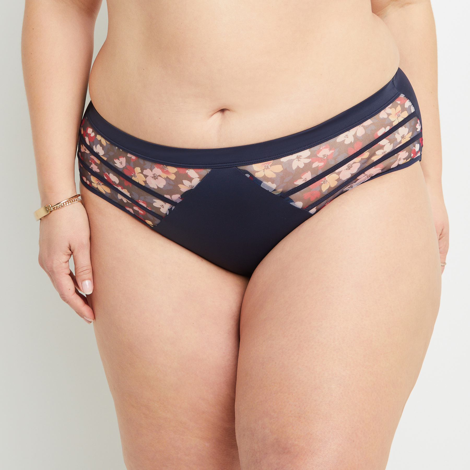 SHORTY TULLE MULTICO BLEU