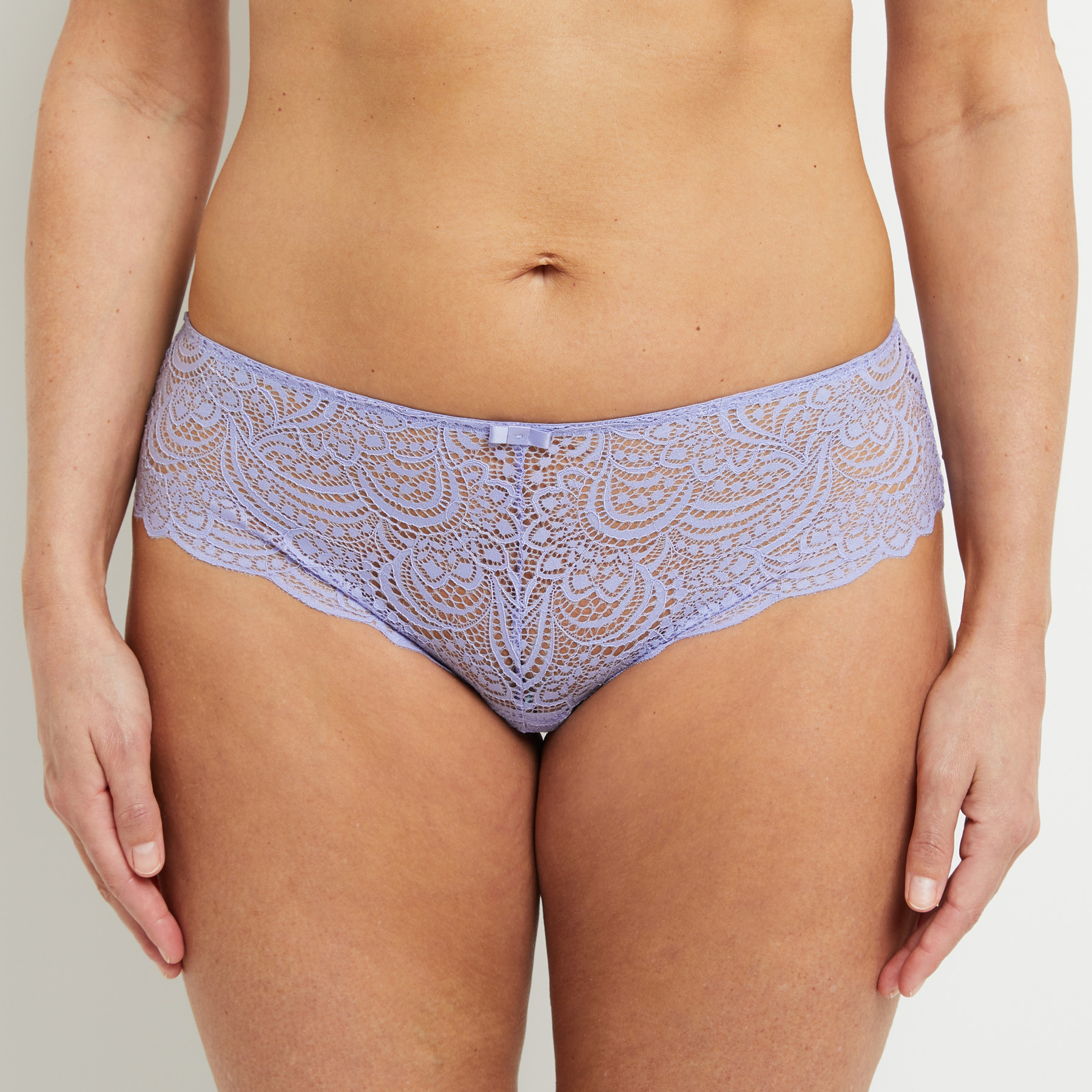 DENTELLE SHORTY LILAS
