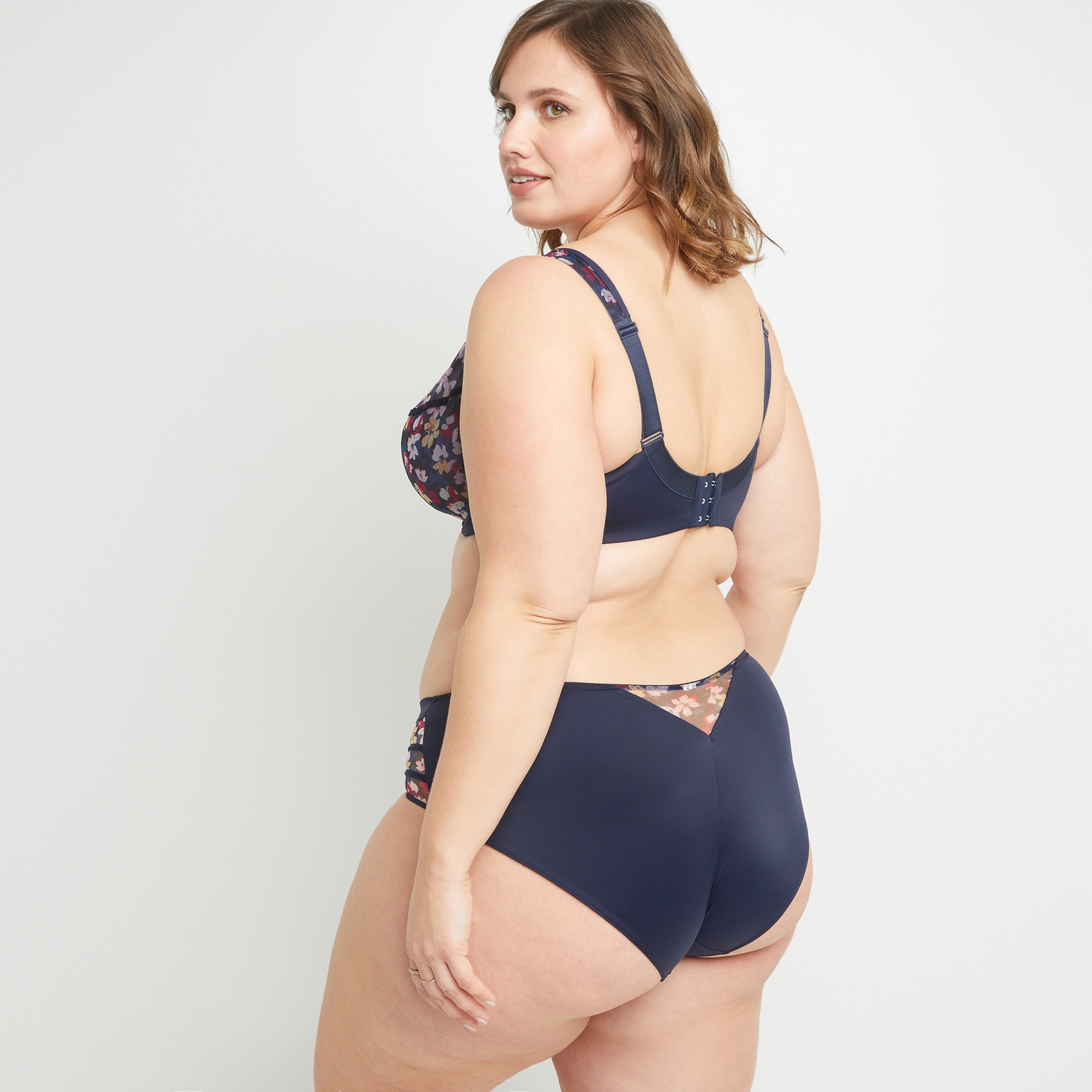 SHORTY TULLE MULTICO BLEU