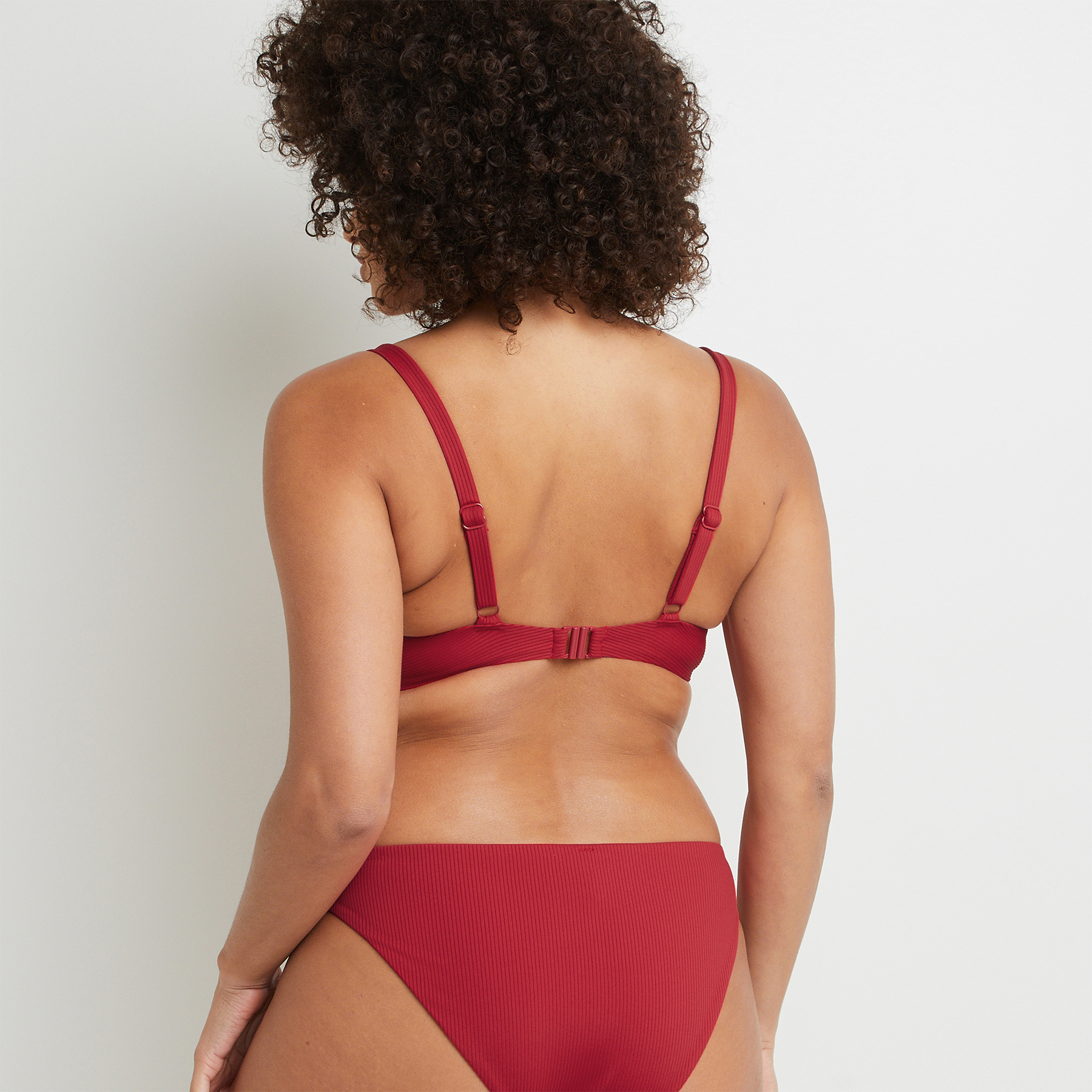 LOTUS MAILLOT DE BAIN EMBOITANT ROUGE