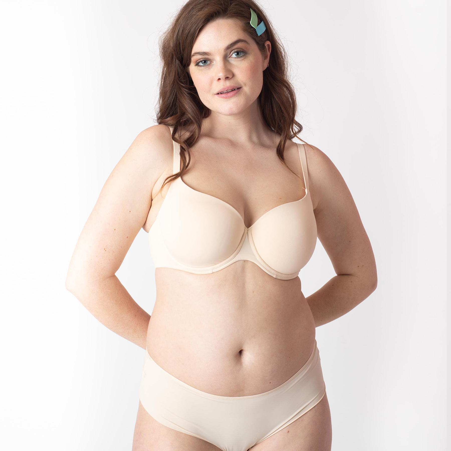 OLIVIA Soutien-gorge coques armatures SABLE