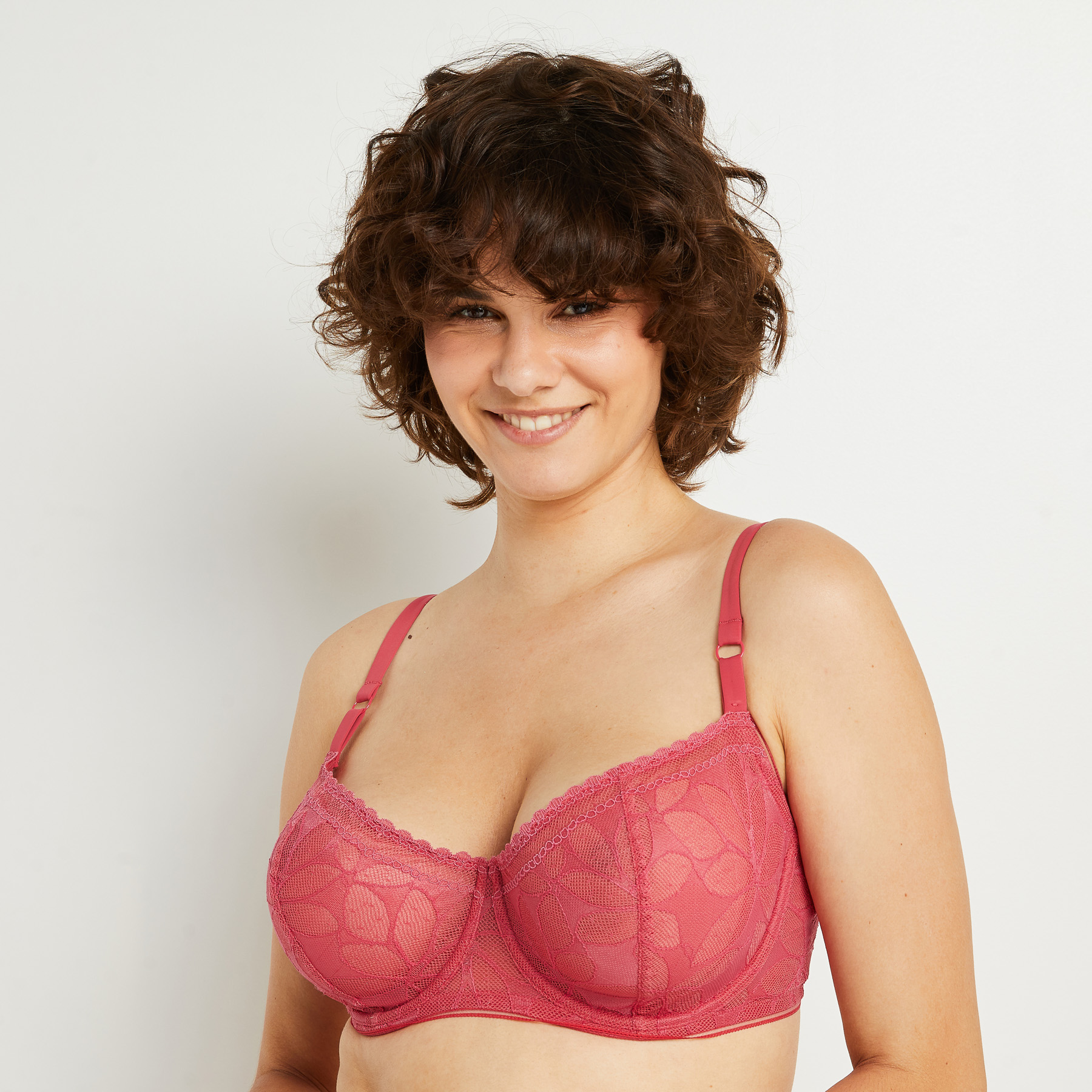 ANAELLE SOUTIEN-GORGE CORBEILLE ROSE