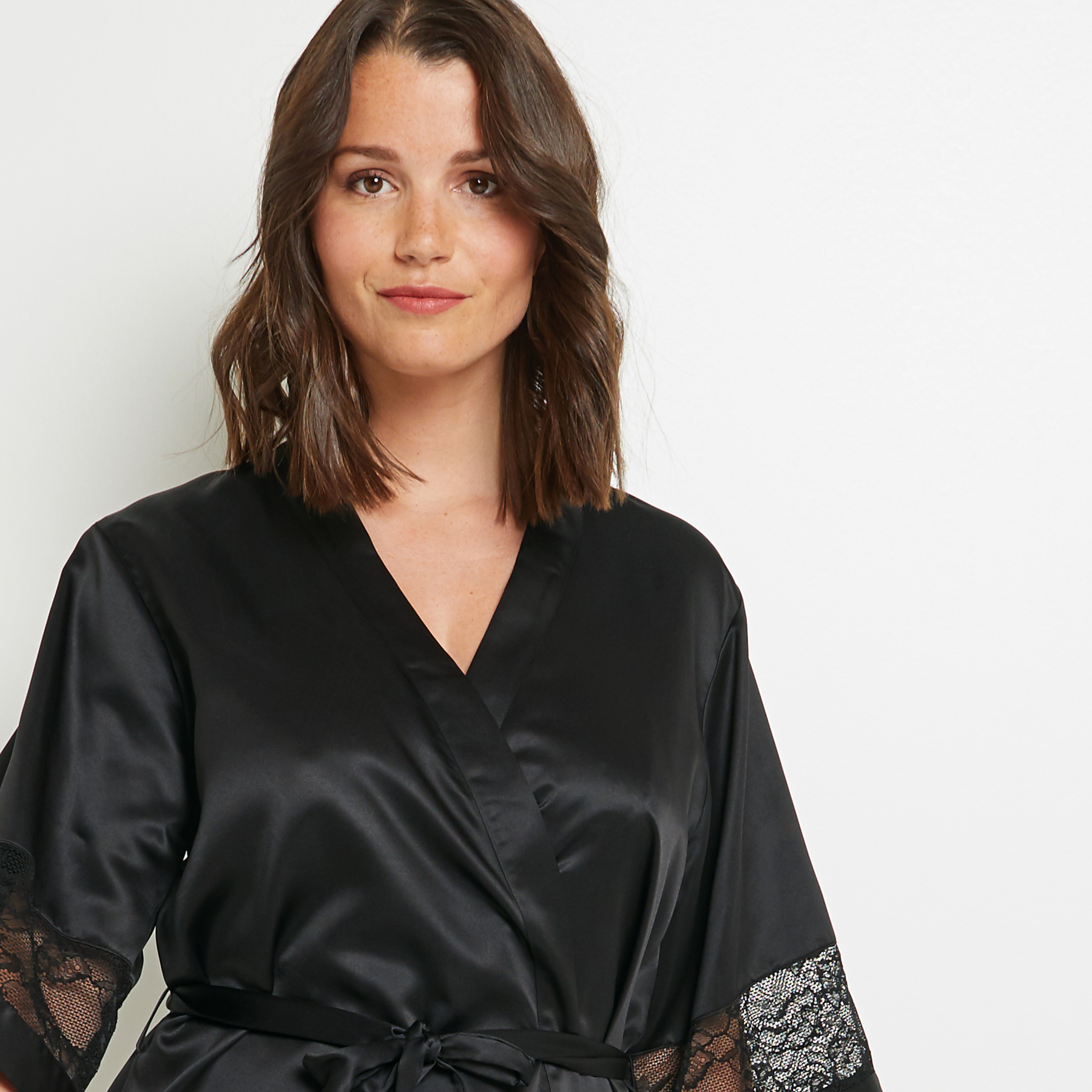 TRINITY KIMONO NOIR