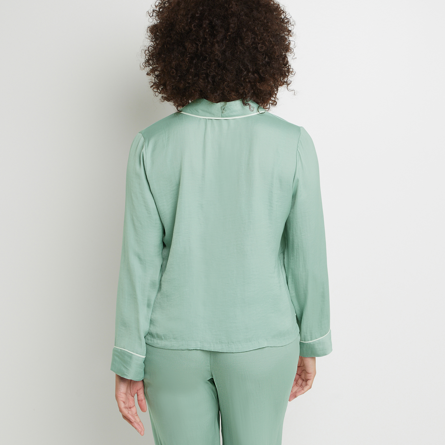 BERLIOZ CHEMISE MANCHES LONGUES Vert clair