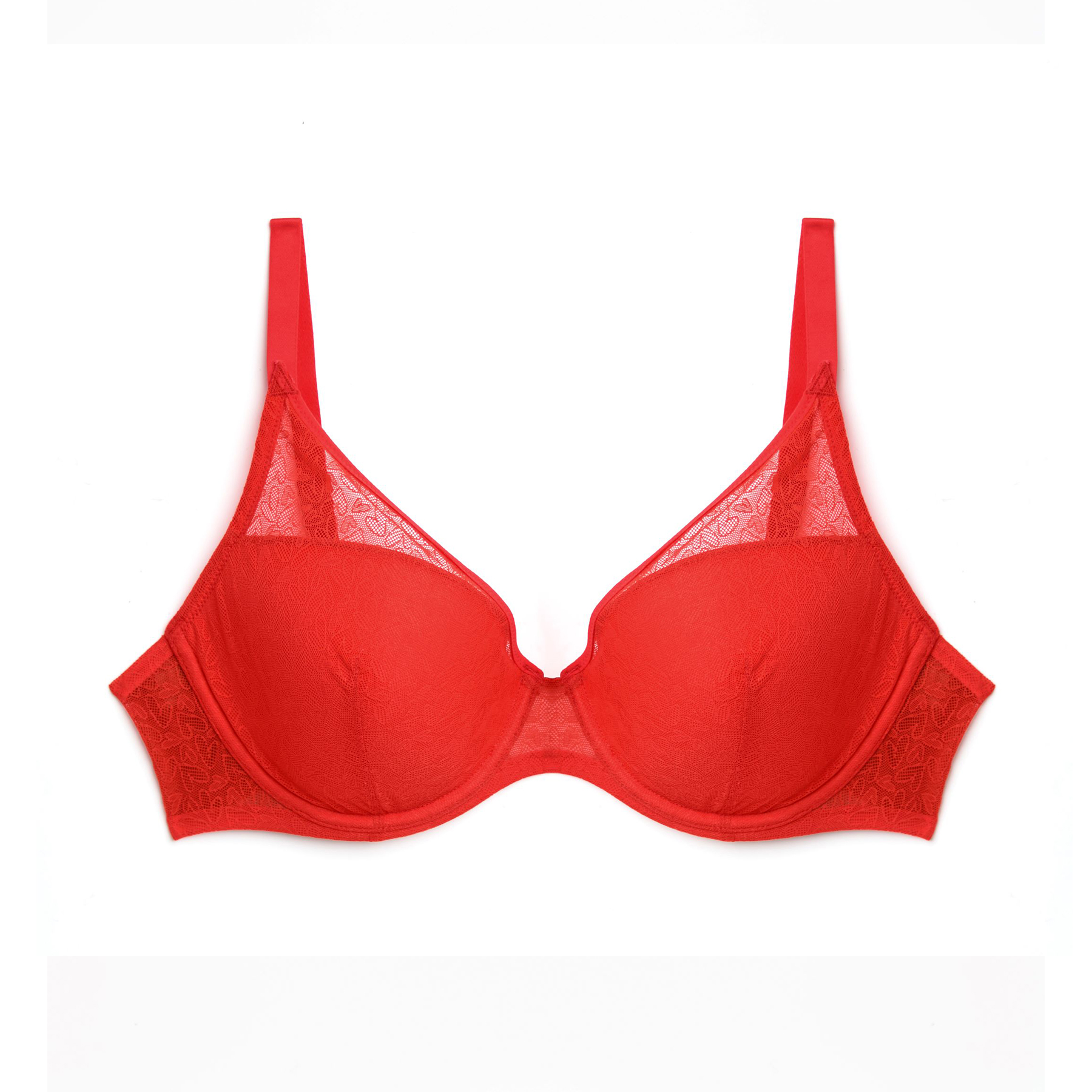 soutien-gorge coques armatures ROUGE