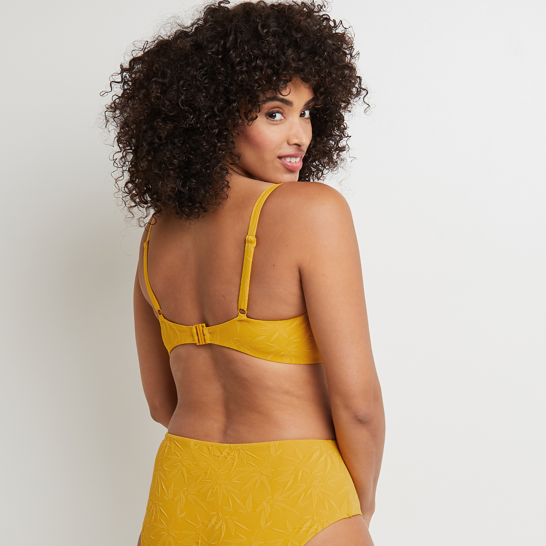 LEMON MAILLOT DE BAIN COQUE AMPLIFORME JAUNE