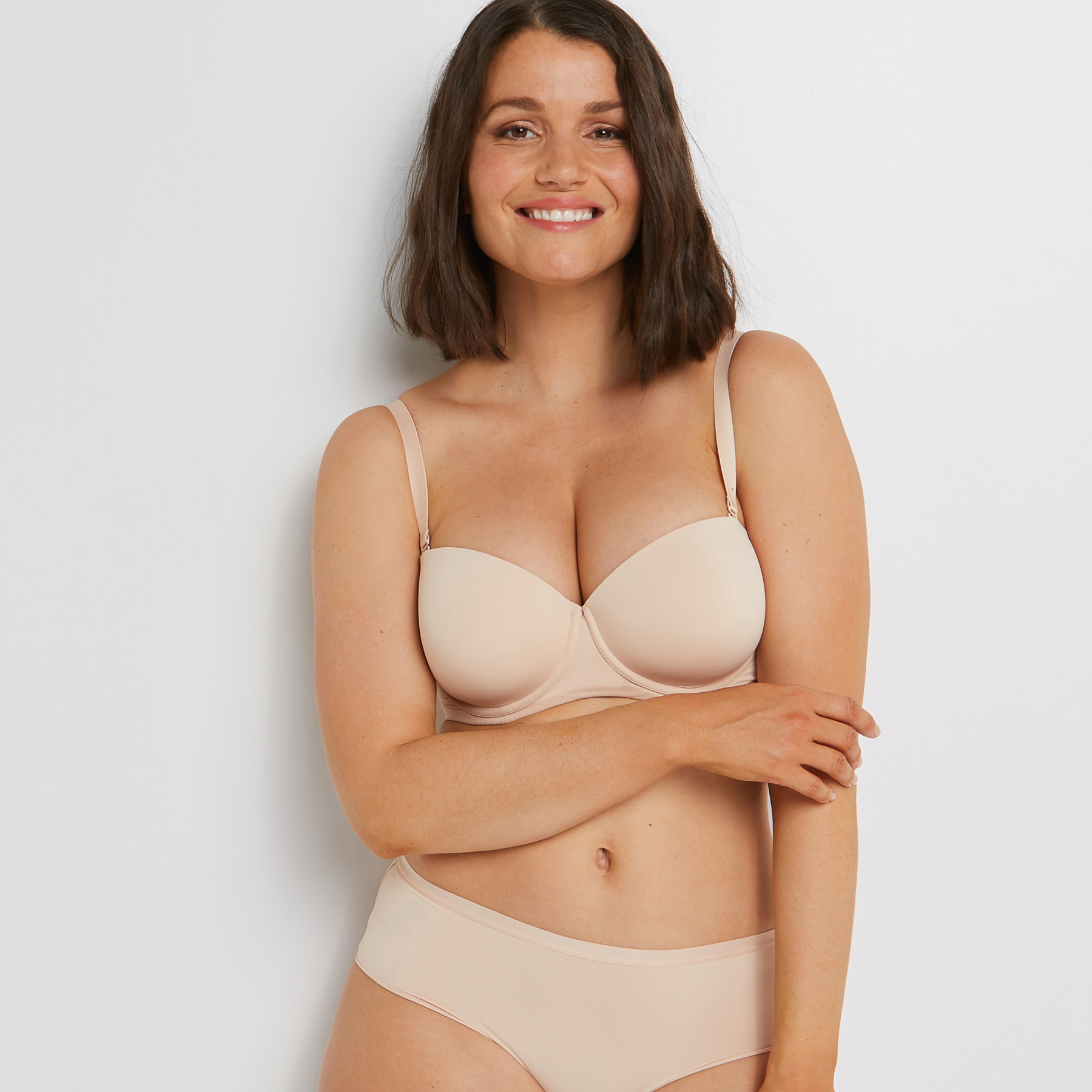 INVISIBLE SOUTIEN-GORGE AMPLI BANDEAU NATUREL