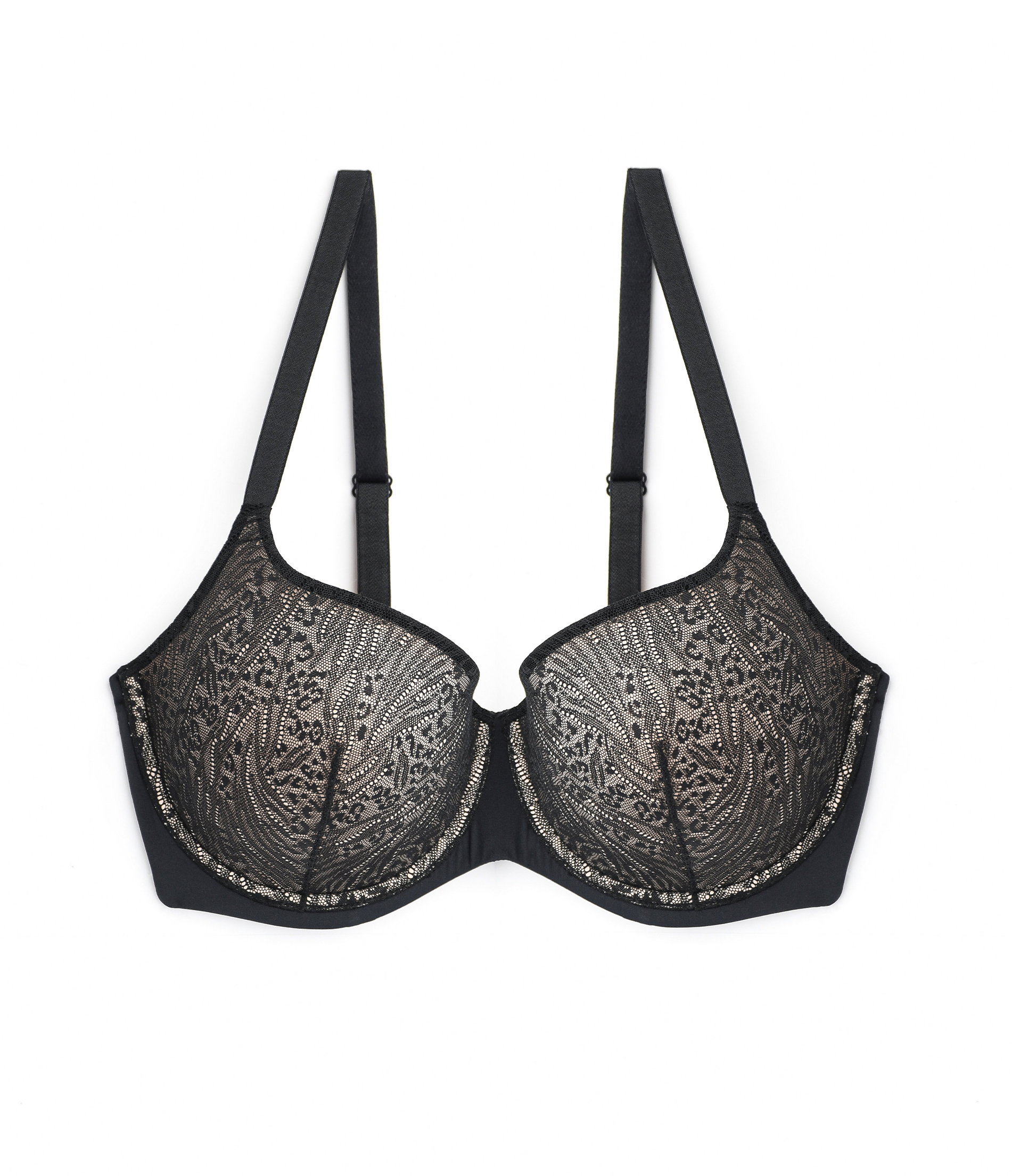OLENA Soutien-gorge coques armatures NOIR