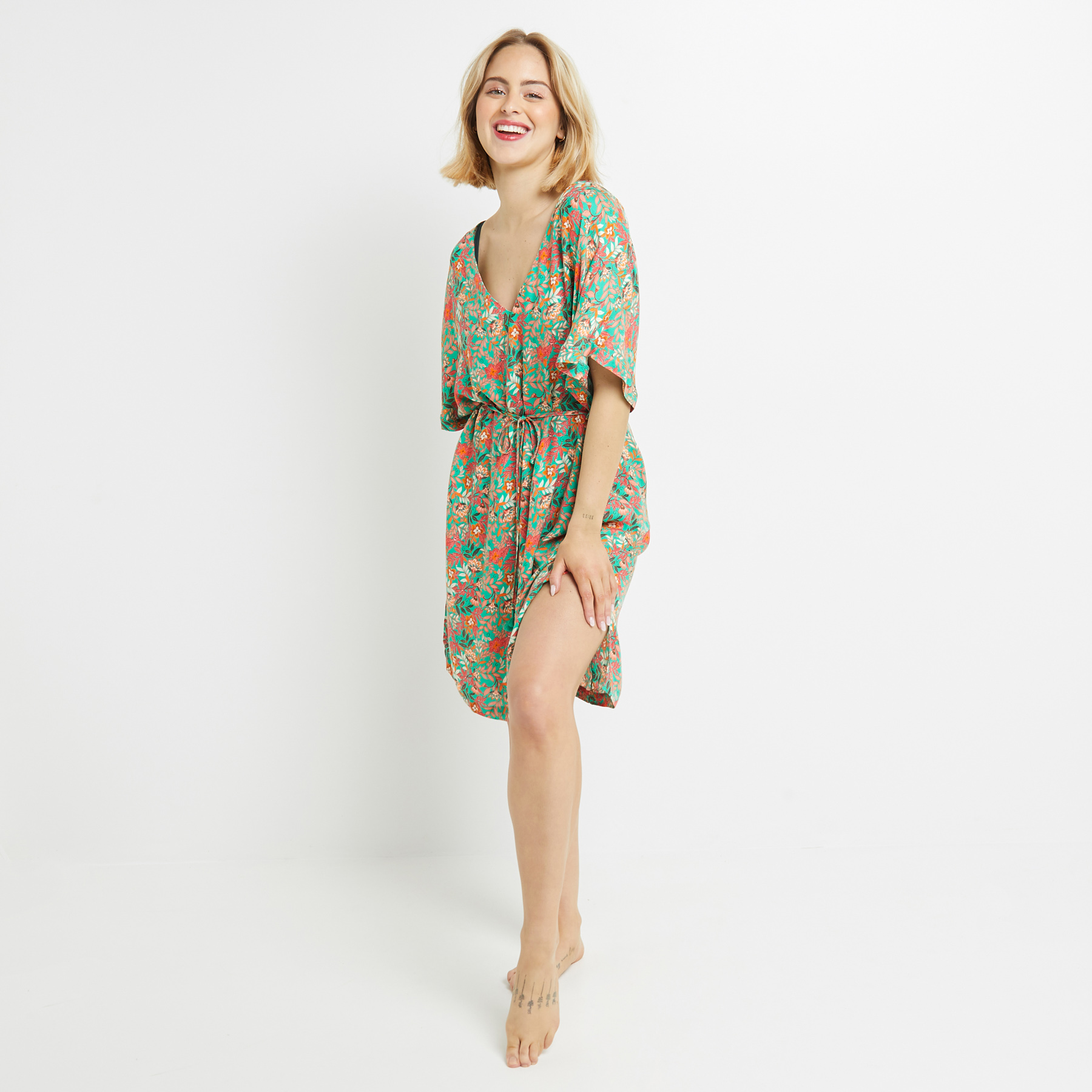 TUNIQUE BEACHWEAR VERT
