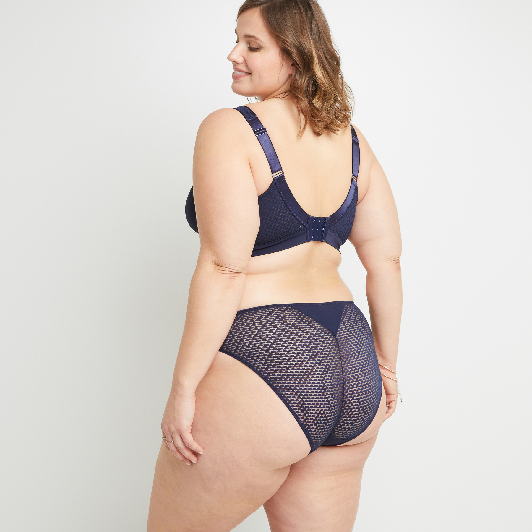 BERNADETTE CULOTTE MICROFIBRE MARINE
