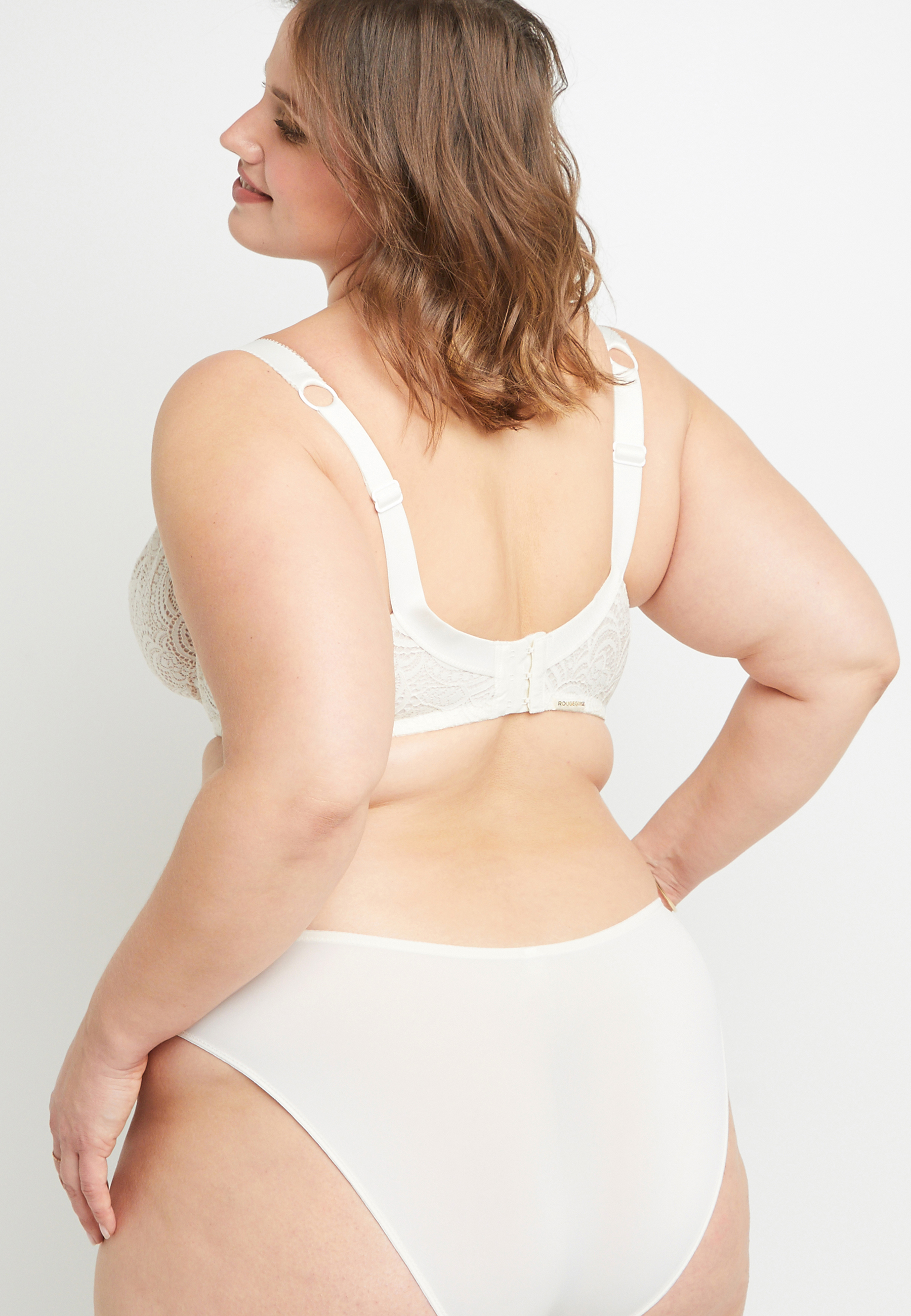 DENTELLE SOUTIEN-GORGE GRANDS BONNETS ECRU