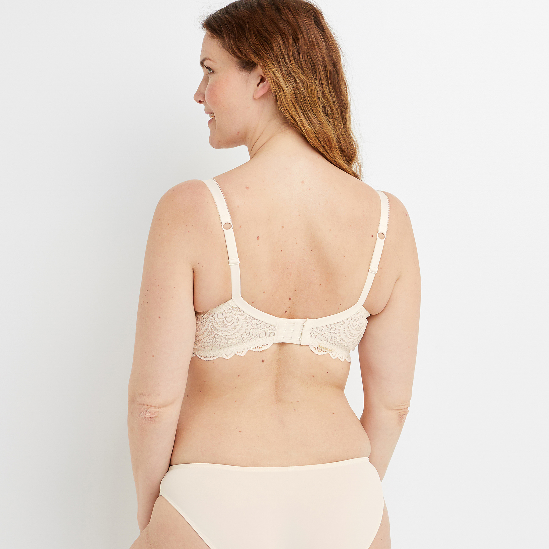 DENTELLE SOUTIEN-GORGE EMBOITANT ECRU