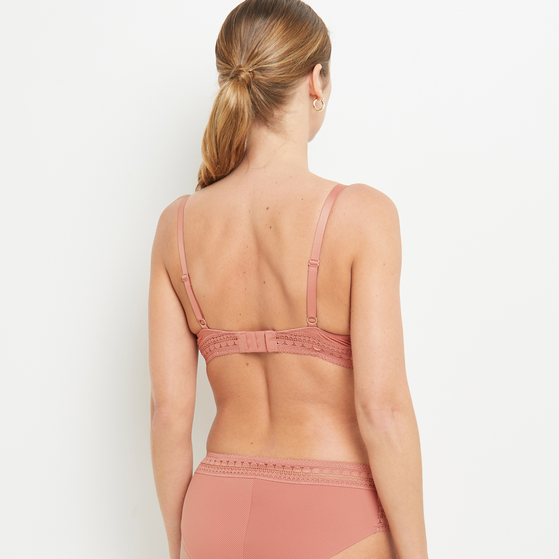 BEN SOUTIEN-GORGE EMBOITANT ROSE