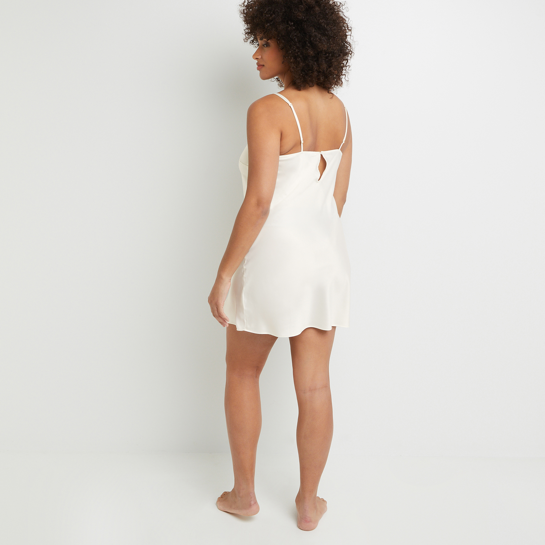 BENNY NUISETTE SATIN ECRU